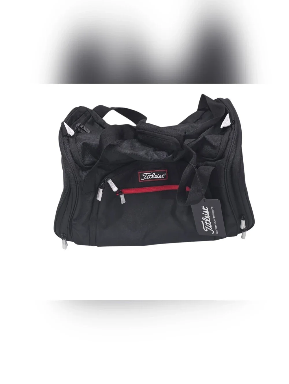 Titleist Players Duffel Bag – Black/Red (new)